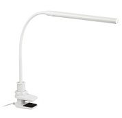 картинка Настольный светильник ЭРА NLED-509 8 Вт LED на струбцине белый от интернет-магазина К1-СТРОЙ