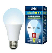 картинка Лампа светодиодная LED-A60-10W-NW-E27-FR-MB PLM11WH 4000K UL-00002372 Uniel от интернет-магазина К1-СТРОЙ