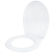 картинка Сиденье для унитаза с большой крышкой белое, “Виктория” (1/15) ВИРПЛАСТ от интернет-магазина К1-СТРОЙ