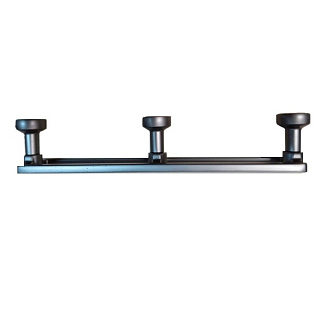 картинка Вешалка настенная 3 крючка титан от интернет-магазина К1-СТРОЙ