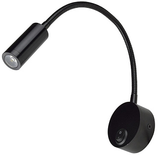картинка Светильник светодиодный настенный гибкий Бра ULT-F21-3W/4000K IP20 Black TM Uniel от интернет-магазина К1-СТРОЙ