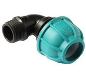 картинка Угольник с наружней резьбой ПЭ ф25х3/4" UNIO от интернет-магазина К1-СТРОЙ