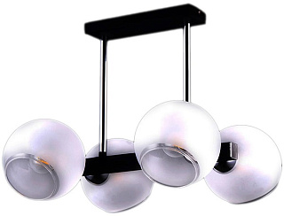 картинка Светильник потолочный IL9559-4PSQ-79 CR BK ILLUMICO от интернет-магазина К1-СТРОЙ