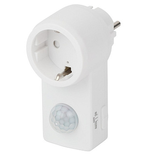 картинка Датчик движения розеточный Эра ДДР-01 MD 022, 1200 Вт, 2-9 м, IP20 от интернет-магазина К1-СТРОЙ