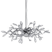 картинка 747124 (9735/6+6) Люстра подвесная TENALIA 12х20W G4 12V ХРОМ (в комплекте) от интернет-магазина К1-СТРОЙ