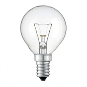 картинка Лампа накаливания шар прозрачная 60W E14 Pila от интернет-магазина К1-СТРОЙ