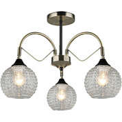 картинка Светильник потолочный 02026-0.3-03 AB+BK Reluce от интернет-магазина К1-СТРОЙ