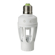 картинка Патрон Е27 с датчиком движения 60W 360° (дальность 6м) от интернет-магазина К1-СТРОЙ