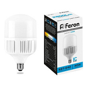 картинка Лампа светодиодная 30W 230V E27 6400K LB-65 25537 Feron от интернет-магазина К1-СТРОЙ