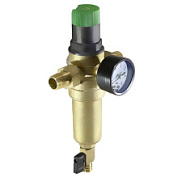 картинка Фильтр промывной 1/2" с редуктором снижения давления корпус латунь JH-1007Y2 TIM от интернет-магазина К1-СТРОЙ