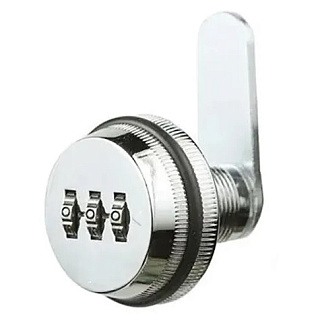 картинка Кодовый почтовый замок хром 91130 от интернет-магазина К1-СТРОЙ