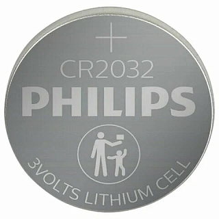 картинка Батарейка литиевая Lithium CR2032 PHILIPS от интернет-магазина К1-СТРОЙ