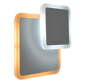 картинка Светодиодная бра Geometria Square 12W белая IP44 Estares от интернет-магазина К1-СТРОЙ