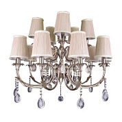 картинка 691154 (MD700001-10+5) Люстра подв CAPPA 15x40W E14 ХРОМ (в комплекте) от интернет-магазина К1-СТРОЙ