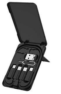 картинка USB переходник 4in1 Micro-usb+Type-c+iOS+USB D53T Denmen от интернет-магазина К1-СТРОЙ