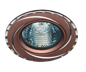 картинка Светильник встраиваемый GS-M361BR потолочный MR16 G5.3 коричневый Feron от интернет-магазина К1-СТРОЙ