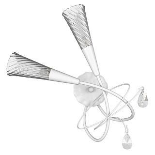 картинка 711620*** (SB1105/2L)  Бра AEREO 2х25W G9 WHITE (в комплекте) от интернет-магазина К1-СТРОЙ