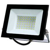 картинка Прожектор светодиодный 2835 SMD 50W 6400K IP65  AC220V/50Hz, черный, LL-921 от интернет-магазина К1-СТРОЙ