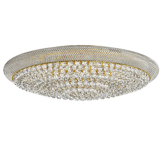 картинка Люстра потолочная Osgona Monile 2140 Вт, E14, золото, хрусталь от интернет-магазина К1-СТРОЙ