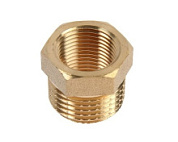 картинка Футорка 1/2" х 3/8" внутренняя/наружная резьба латунь, BX028 TIM от интернет-магазина К1-СТРОЙ