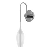 картинка Бра настенное Lightstar PENTOLA 1х40W E14, хром/белый от интернет-магазина К1-СТРОЙ