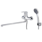 картинка Смеситель для ванны излив 40см хром 20055 ORBIT KAISER от интернет-магазина К1-СТРОЙ