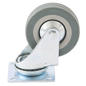 картинка Колесо поворотное D 50 мм, крепление платформенно 68713 СИБРТЕХ от интернет-магазина К1-СТРОЙ