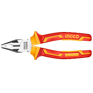 картинка Плоскогубцы диэлектрические 200 мм HICP28208 INGCO INDUSTRIAL от интернет-магазина К1-СТРОЙ