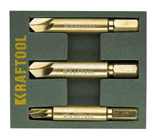 картинка Набор экстракторов для крепежа KRAFTOOL, 3 предмета от интернет-магазина К1-СТРОЙ
