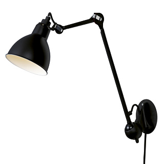 картинка 765617 (MВ1201802-1А) Бра LOFT 1х40W E14 ЧЕРНЫЙ (в комплекте) от интернет-магазина К1-СТРОЙ