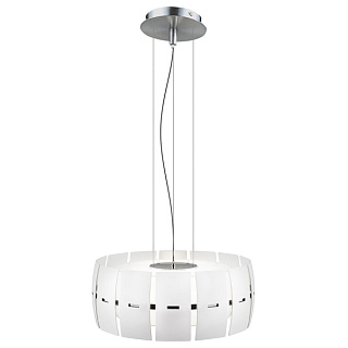 картинка Люстра LAMELLA 4х40W E14, хром/белый (Lightstar) от интернет-магазина К1-СТРОЙ