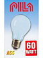 Лампа накаливания Лон матовая 60вт E27 PILA