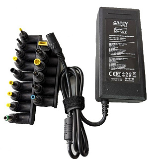 картинка Зарядное устройство для ноутбуков 12 - 20V G-1270 от интернет-магазина К1-СТРОЙ