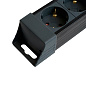 Сетевой фильтр STEKKER Techno HM22-41-05, 4 розетки, 5 м, черный