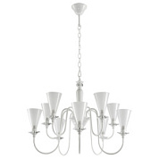 картинка 780100 (SD1181/5+5) Люстра  TORCIA 10х40W G9 БЕЛЫЙ (в комплекте) от интернет-магазина К1-СТРОЙ