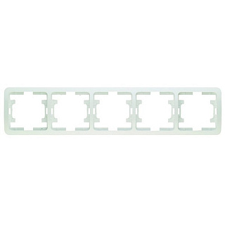 картинка Рамка 5 постов белая Makel Mimoza  от интернет-магазина К1-СТРОЙ