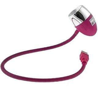 картинка USB-светильник розовый LED 1Вт 5В Camelion KD-784 C14  от интернет-магазина К1-СТРОЙ