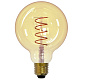 Лампа светодиодная Uniel Vintage LED-G95 E27 4W золотистая колба тёплый свет