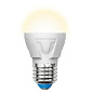 Лампа светодиодная LED-G45 7W/WW/E27/FR PLP01WH Uniel