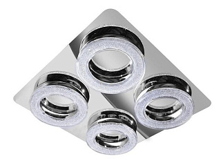 картинка Люстра светодиодная ANELLO 36w 3000K chrome-crystal ESTARES от интернет-магазина К1-СТРОЙ
