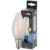 картинка Светодиодная лампа филаментная F-LED B35-7w-840-E14 frozed ЭРА от интернет-магазина К1-СТРОЙ