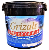 картинка Полиакриловая гидроизоляция 5 кг ведро БС-332 Grizalt от интернет-магазина К1-СТРОЙ