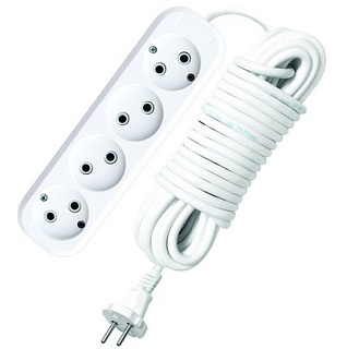 картинка Удлинитель 7м 4 гнезда без заземления Universal от интернет-магазина К1-СТРОЙ