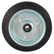 картинка Колесо металлическое, 100 мм (1/10/100) РЫЖИЙ КОТ от интернет-магазина К1-СТРОЙ