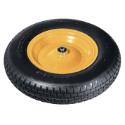 картинка Колесо пневматическое 4.80/4.00-8 D 380 мм внутренний подшипник D 12 мм, длина оси 90 мм 68947 Palisad от интернет-магазина К1-СТРОЙ