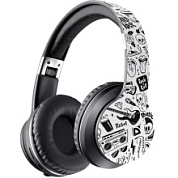 картинка Беспроводная гарнитура FreeMotion черный принт Bluetooth B595 Defender от интернет-магазина К1-СТРОЙ