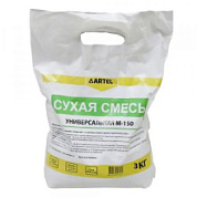 картинка Сухая смесь 3кг М-150 АРТЕЛЬ от интернет-магазина К1-СТРОЙ