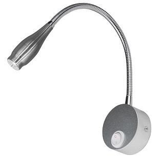 картинка Светильник светодиодный настенный гибкий ULT-F22-3W-4000K IP20 SILVER  от интернет-магазина К1-СТРОЙ