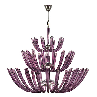 картинка 895548*** (MD8158-26+18+10) Люстра 5 КОР!!! TROFEO LED 54х6W(Led) G9 PURPLE (в комплекте) от интернет-магазина К1-СТРОЙ