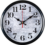 картинка Часы настенные 2222-34 корпус черный 21 Век Рубин от интернет-магазина К1-СТРОЙ